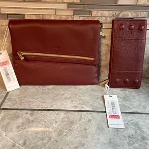 Beautiful Hammitt clutch/ crossbody and matching Hammitt wallet